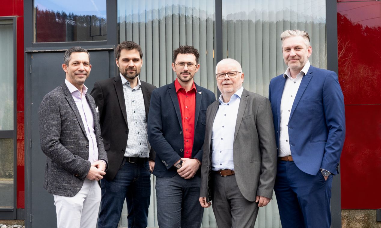 Management team at GIPRO, part of PREIS Group