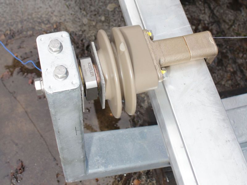 Test-Setup for Short-Circuit-Test of Power-Rail System