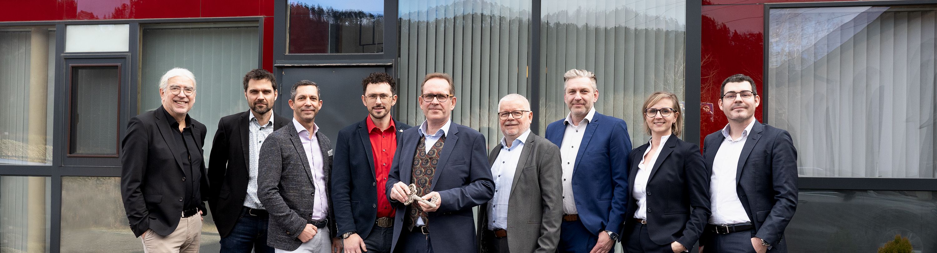 Das Projekt-Team der Übernahme von GIPRO durch die Preis Group